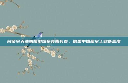 白帝空天战机模型惊艳亮相长春，展现中国航空工业新高度